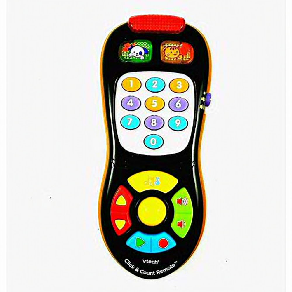 Vtech Click and Count‎ Remote Baby Kids TV Remote Toy Play Sing Learn Count*
